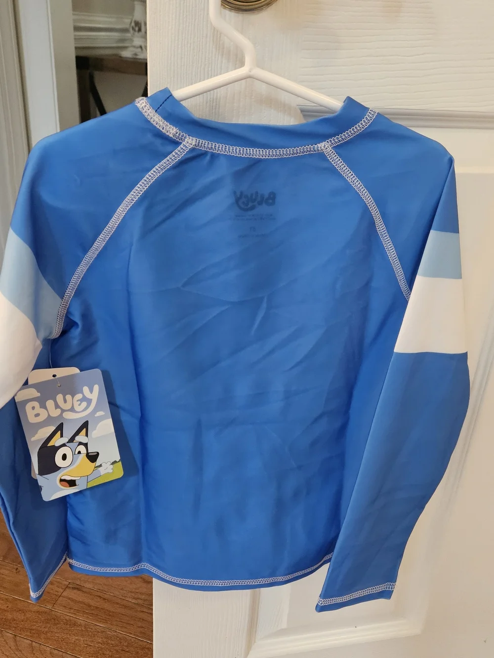 Kid's Bluey Long-Sleeve Rashguard Swim Set